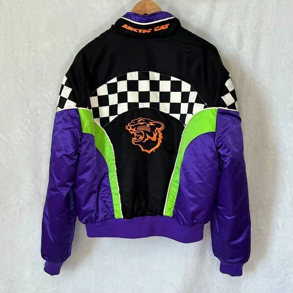 90's Vintage Arctic Cat Snowmobile Jacket - Picture 2 of 7